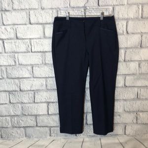 New York & Company Navy Blue Capri size 4